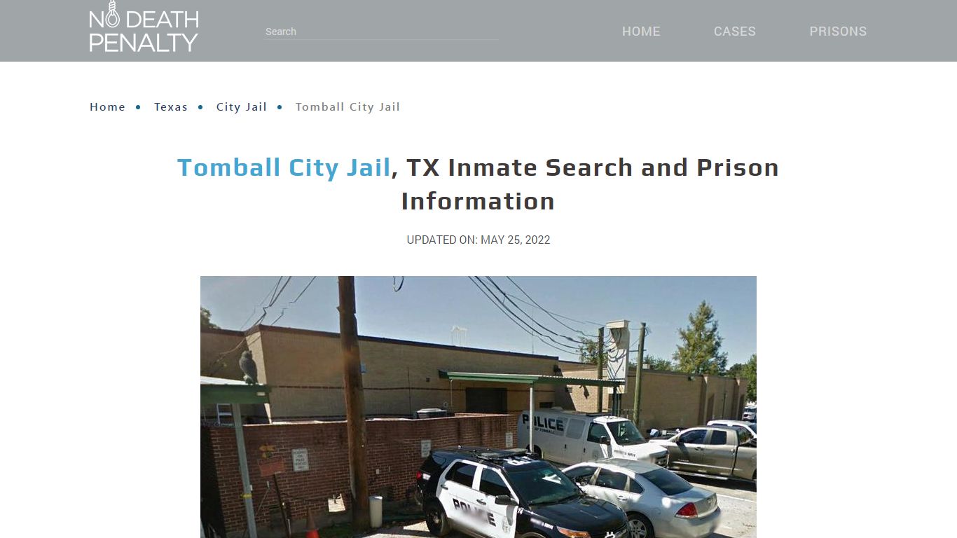 Tomball City Jail, TX Inmate Search, Visitation, Phone no ...